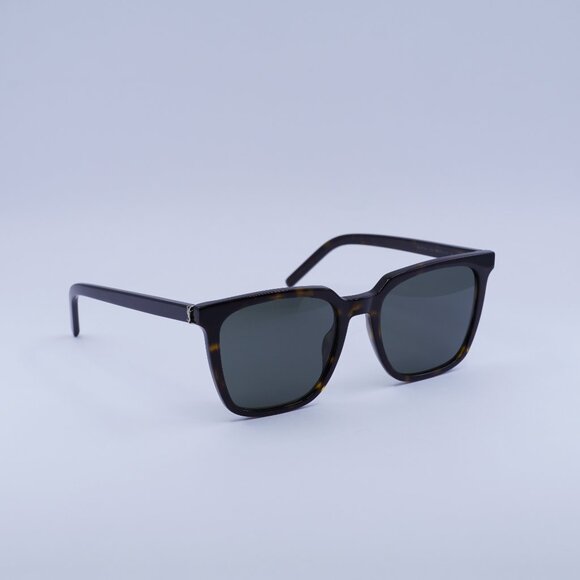 🕶️ New Saint Laurent SLM146 002 Sunglasses - Havana Frame, Grey Lenses - Picture 1 of 11